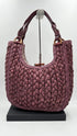 Borsa hobo in raffia