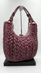 Borsa hobo in raffia