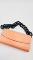 Pochette con catena in acrilico