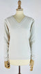 Maglia a V in cachemire