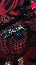 Abito vintage a fiori King louie