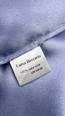 Abito corto a pois in seta Luisa Beccaria