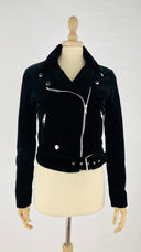 Biker in velluto MOSCHINO COUTURE