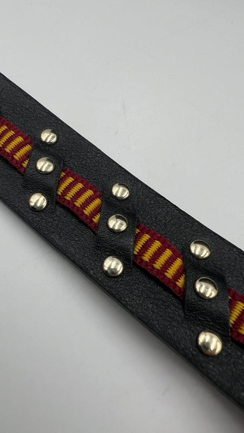 Cintura a intreccio nera