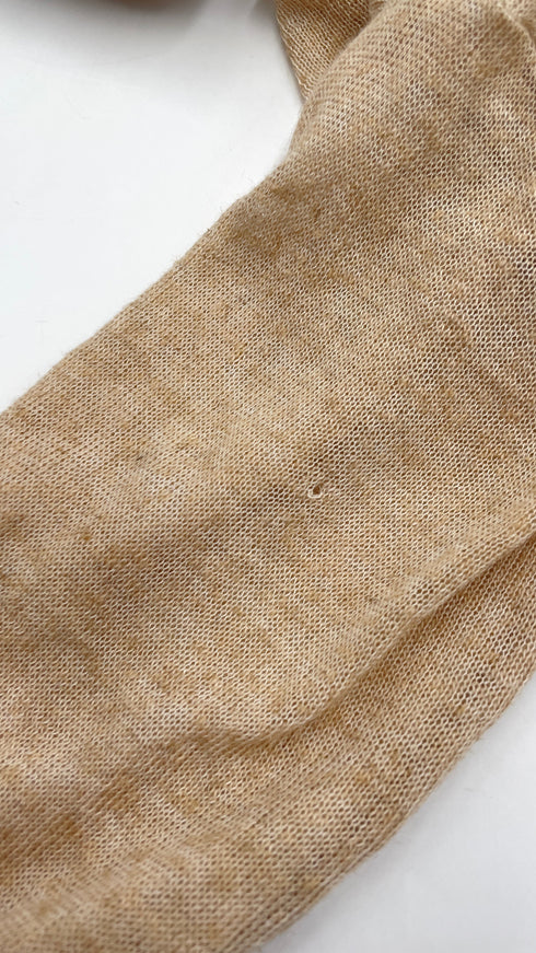 Cardigan lungo con cartellino