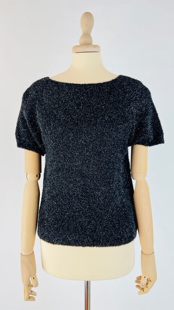 Maglia nera lurex