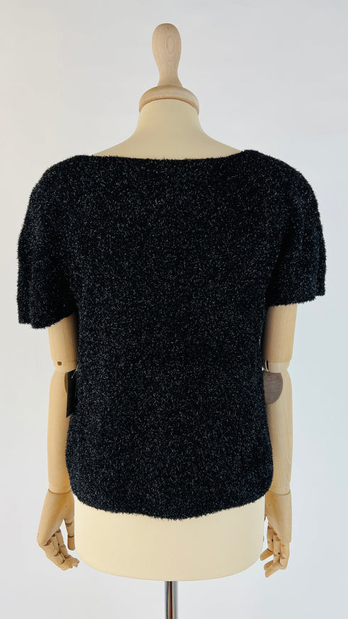 Maglia nera lurex