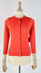 Cardigan girocollo corto
