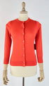 Cardigan girocollo corto