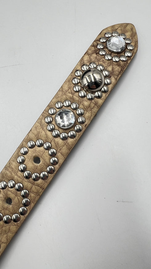 Cintura borchie e strass