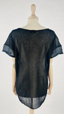 T-shirt semitrasparente Fay