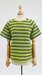 T-shirt righe jacquard