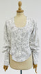 Blusa motivo paisley