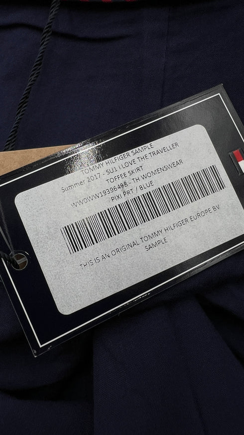 Gonna corta new with tags stampa marina