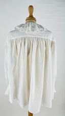 Camicia bianca plissè LAURENCE bras