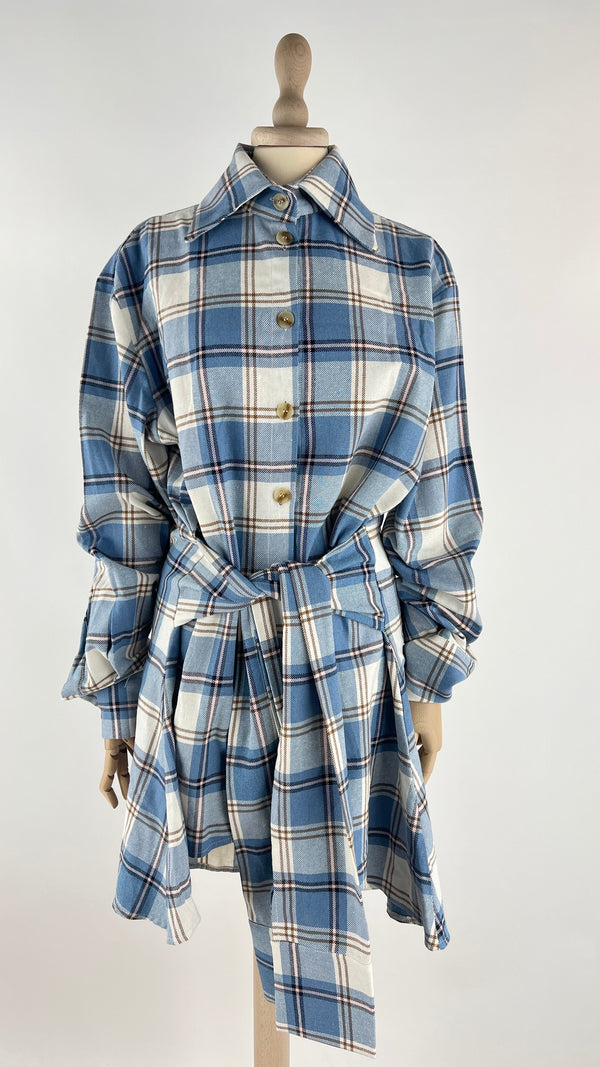 Abito midi check
