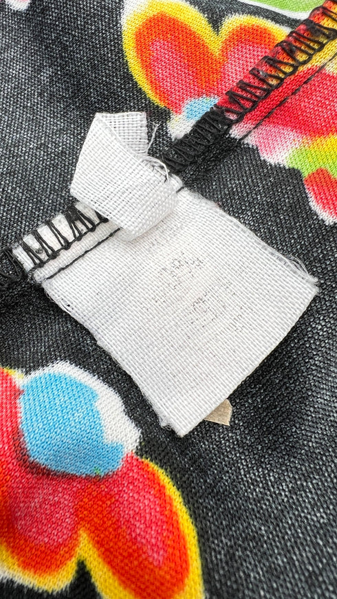 Camicia a fiori sfiancata