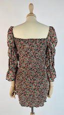 Abito corto a fiori Neon & Nylon