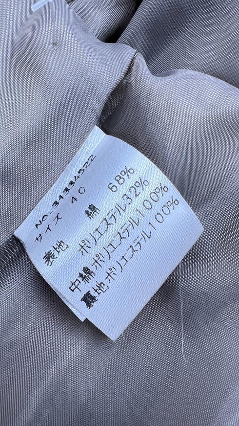 Giacca ricamata con impunture