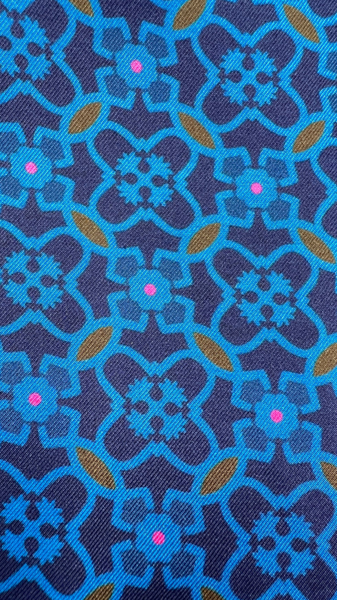 Camicia in seta stampata