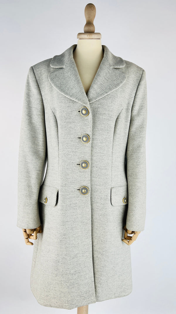 Cappotto spina di pesce vintage
