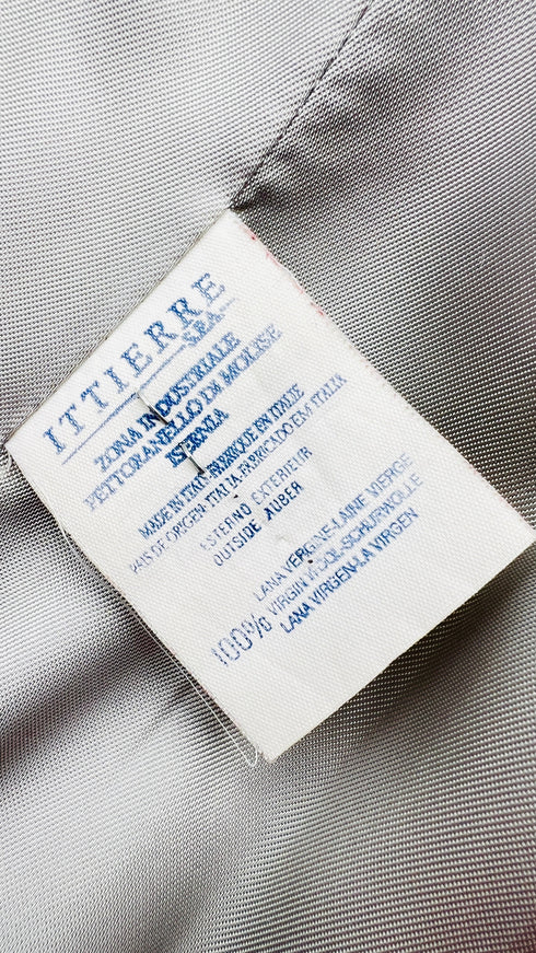 Cappotto spina di pesce vintage