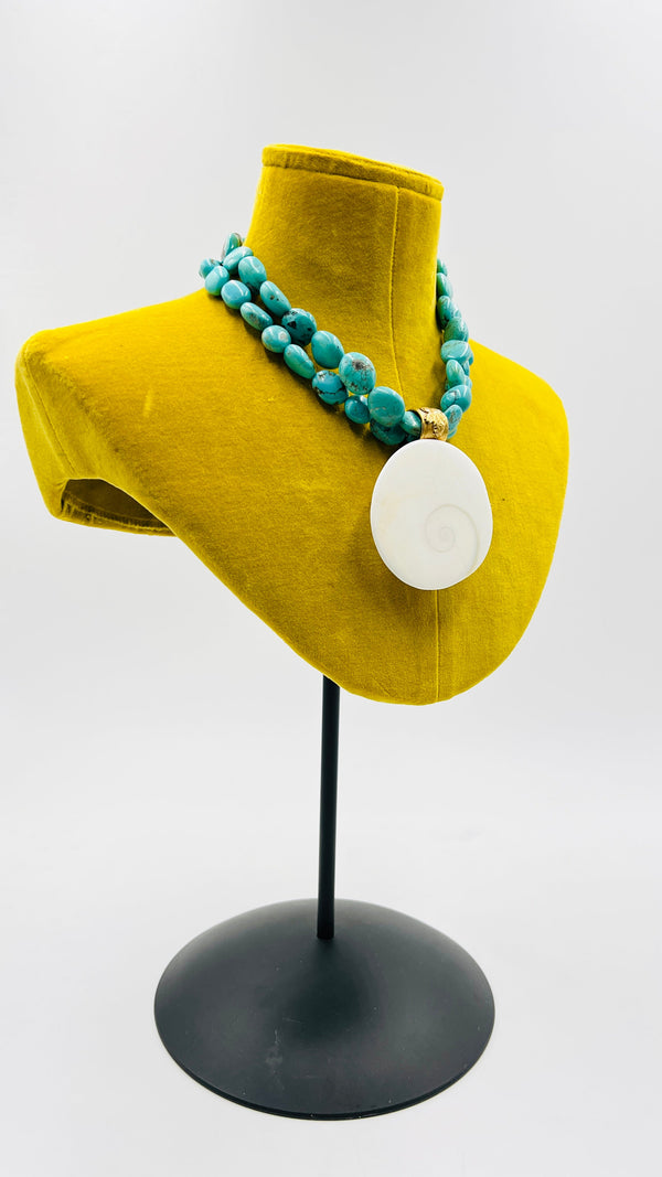 Collana con maxi pietra