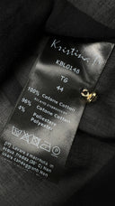 Blusa semitrasparente nera Kristina Ti