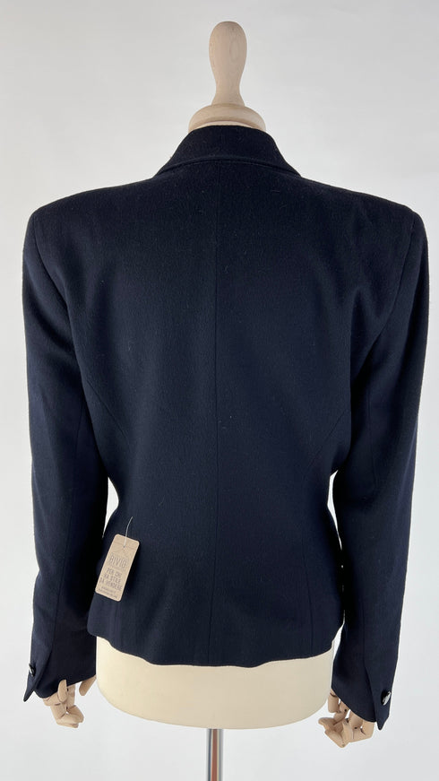 Giacca corta blu