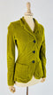 Blazer sfiancato costine