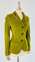 Blazer sfiancato costine