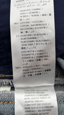 Jeans a zampa blu scuro Alexander McQueen