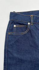 Jeans a zampa blu scuro Alexander McQueen
