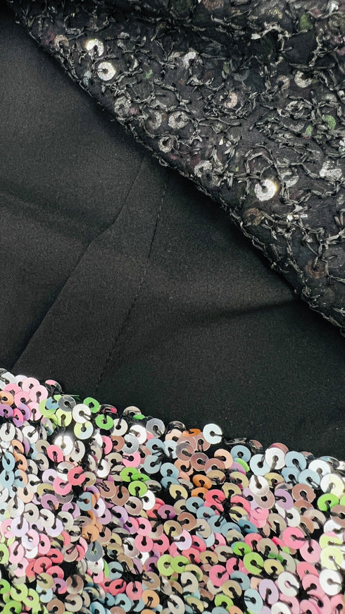 Abito corto Paillettes