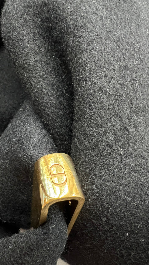 Cappotto con cintura nero