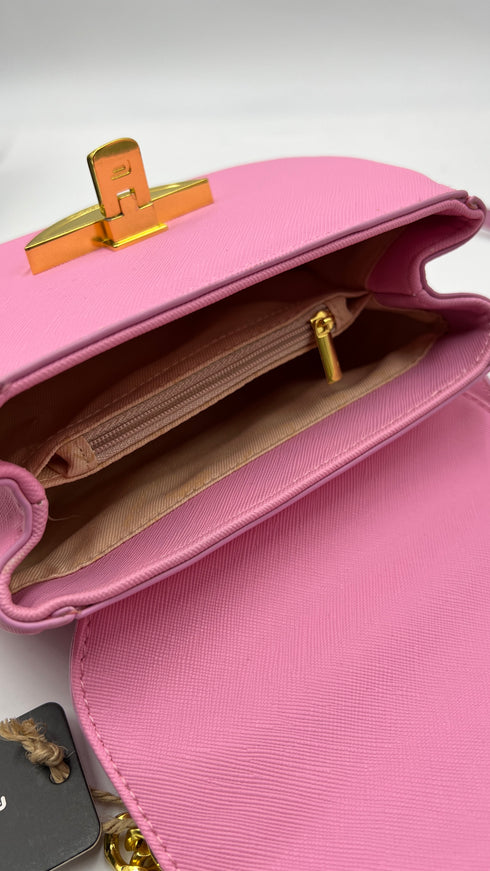 Borsa "Irispink" con cartellino