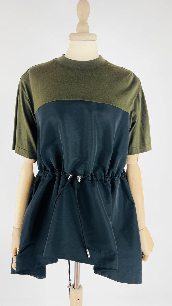 T-shirt doppio tessuto