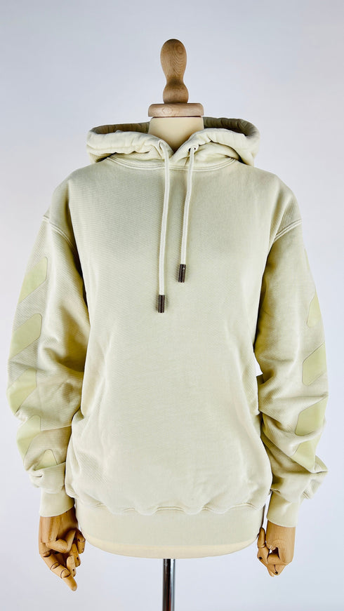 Felpa logo in cotone