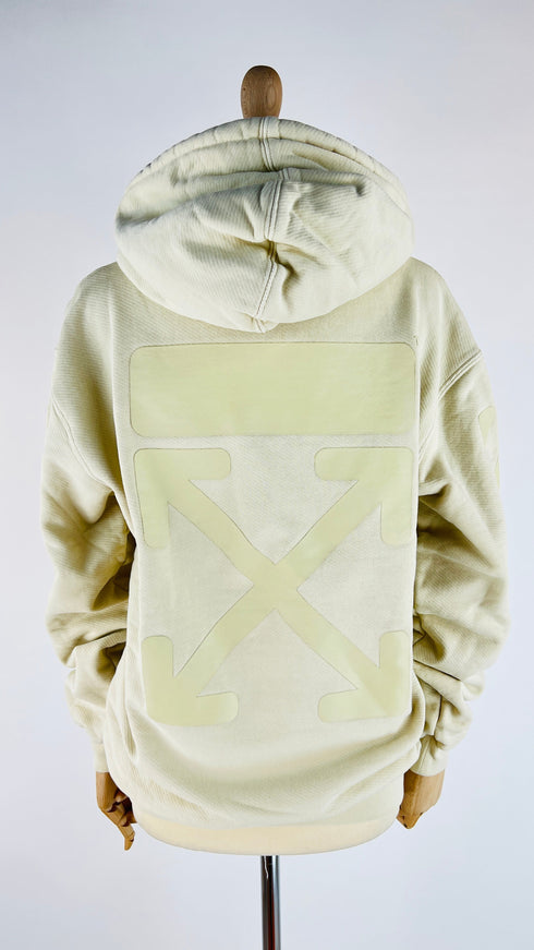 Felpa logo in cotone