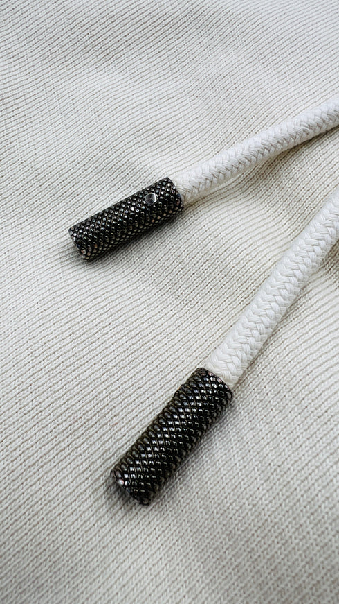 Felpa logo in cotone