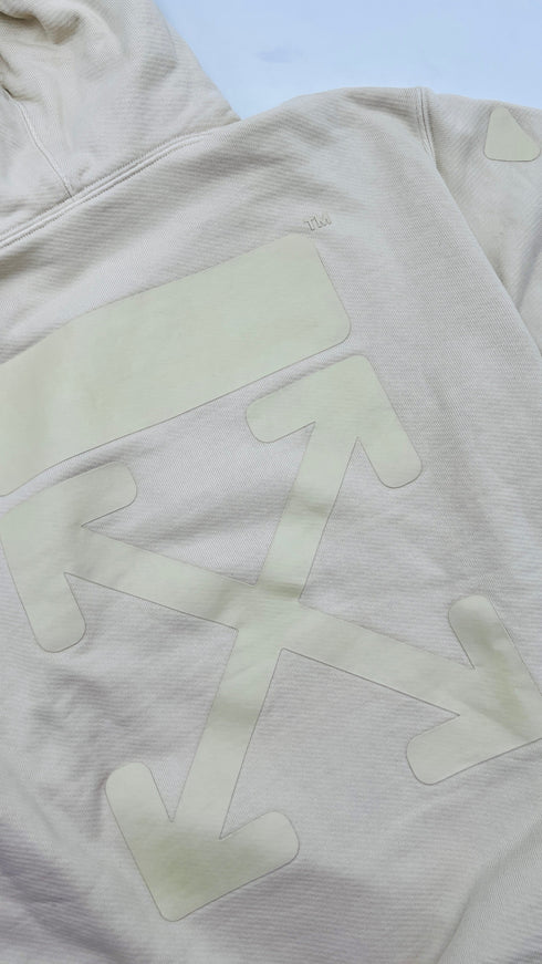 Felpa logo in cotone