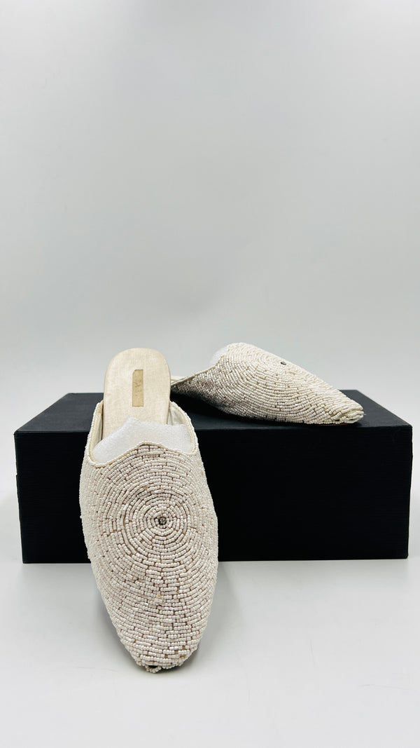 Mules con perline N.38