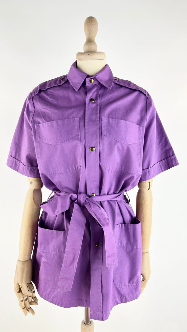 Camicia lunga con cintura