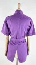 Camicia lunga con cintura Carla Saibene