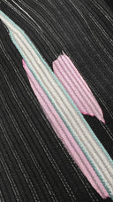 Blazer gessato con fantasia multicolor GIORGIO ARMANI