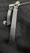 Piumino nero GIORGIO ARMANI
