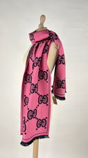 Sciarpa reversibile 100% lana GUCCI