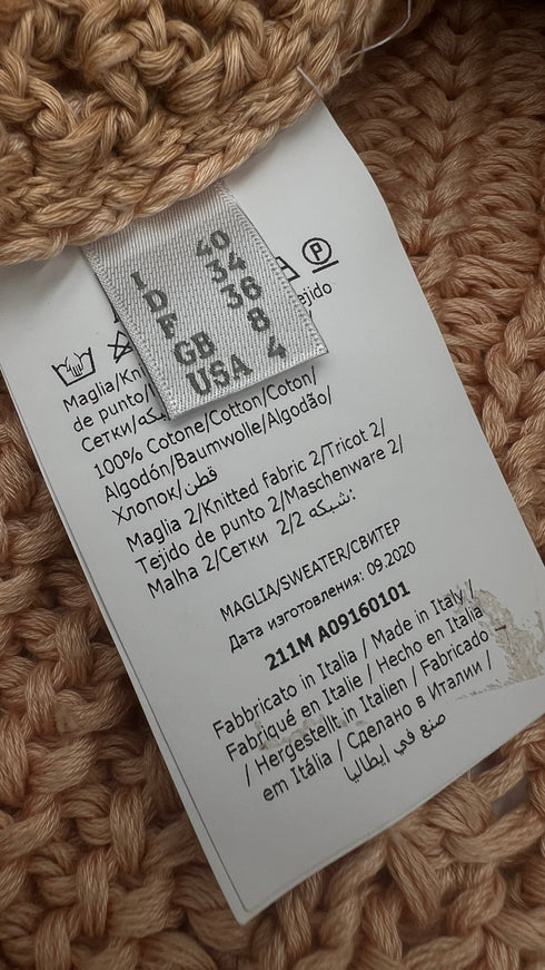 Maglia oversized scollata