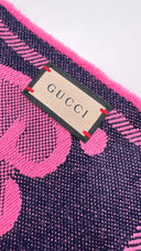 Sciarpa reversibile 100% lana GUCCI
