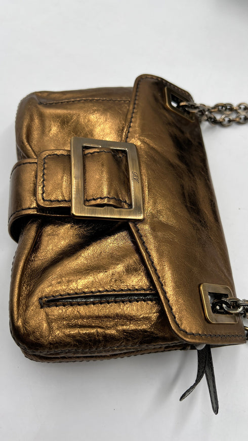 Borsa "Metro" metallizzata